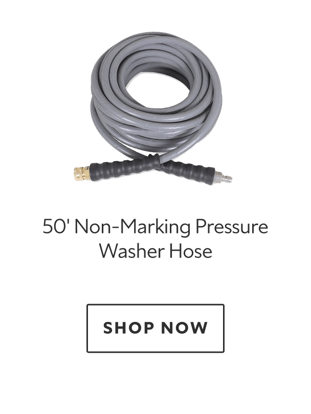 50' Non-Marking Pressure Washer Hose. Shop now.